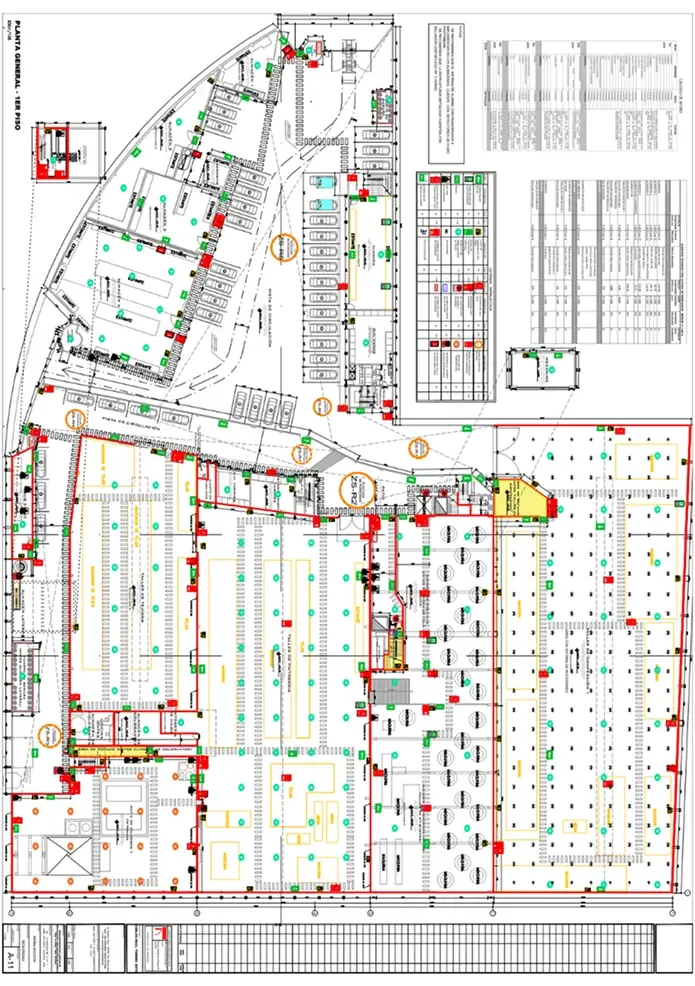 Plano de señalización Fábrica Coldesa